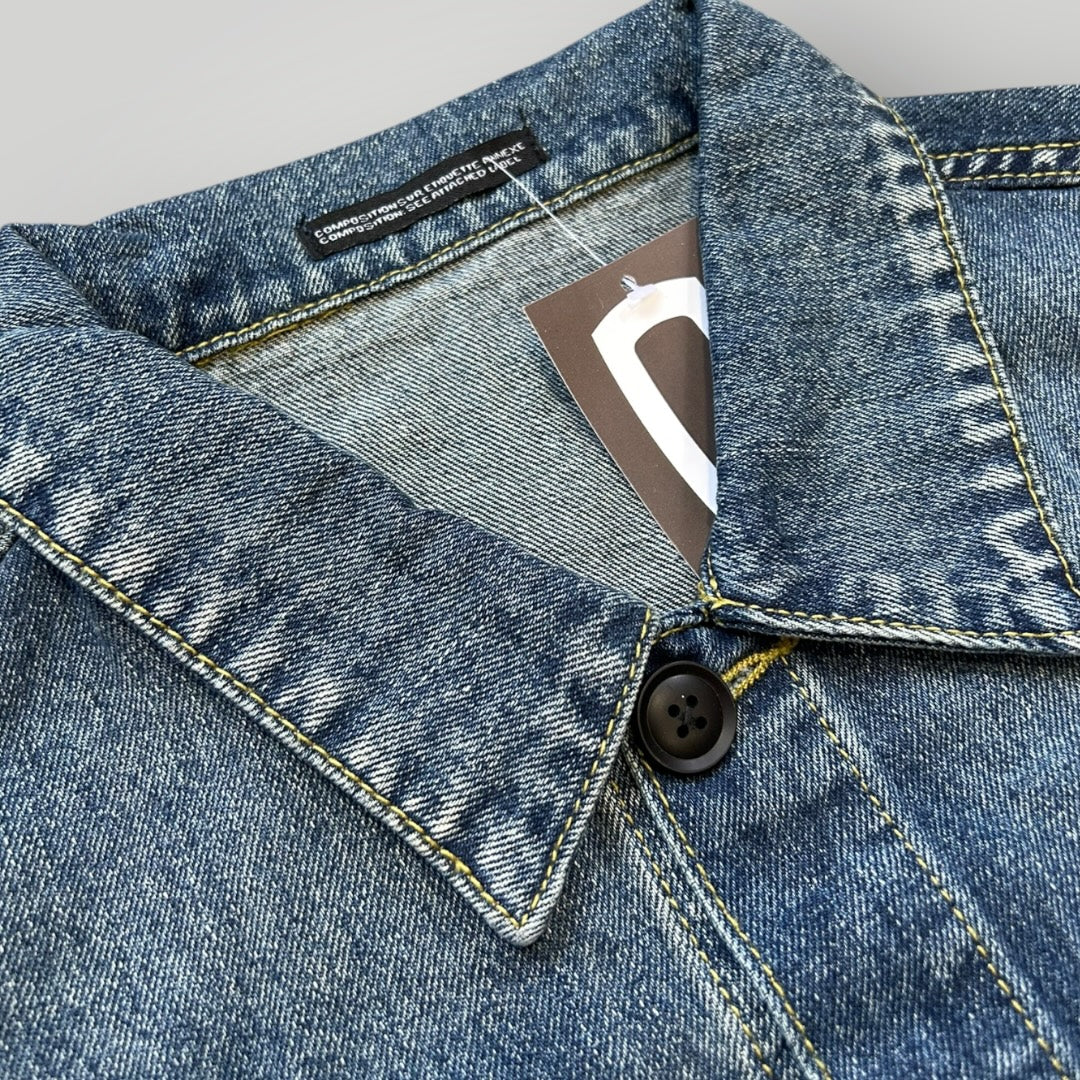 USED B YOHJI YAMAMOTO/19SS/BIG DENIM JACKET GOOD M-AACD | eBay