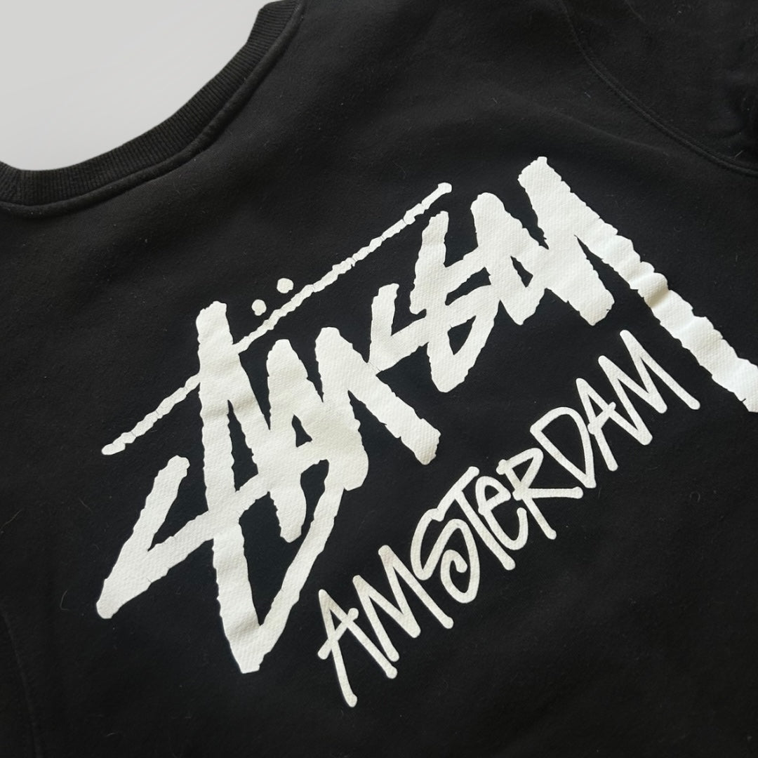 トップス Stussy Amsterdam Stüssy Amsterdam cotton Crewneck Jumper M – FRIDGE STORES