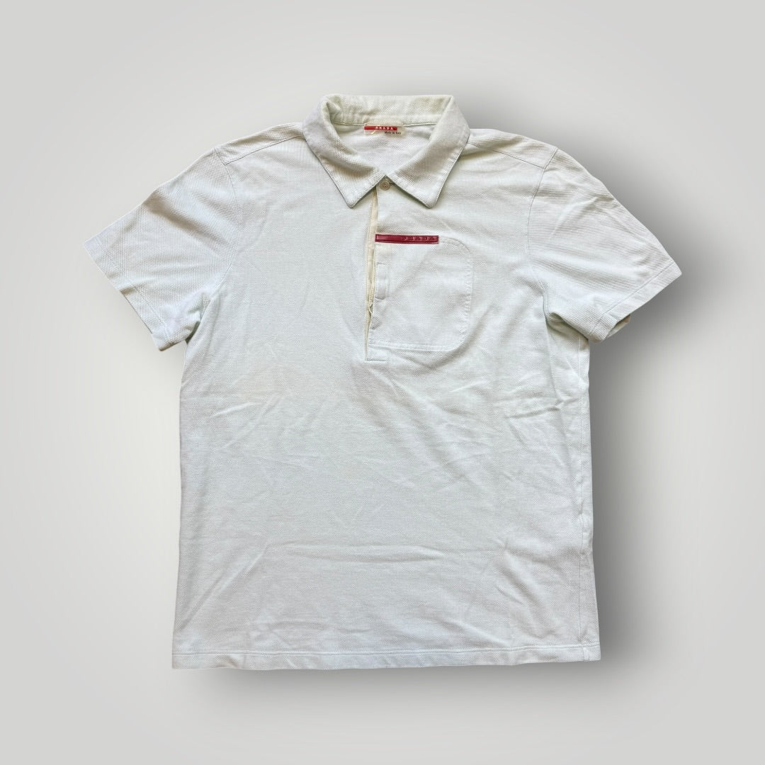 2000's Prada Sport Cotton Polo Shirt S – FRIDGE STORES