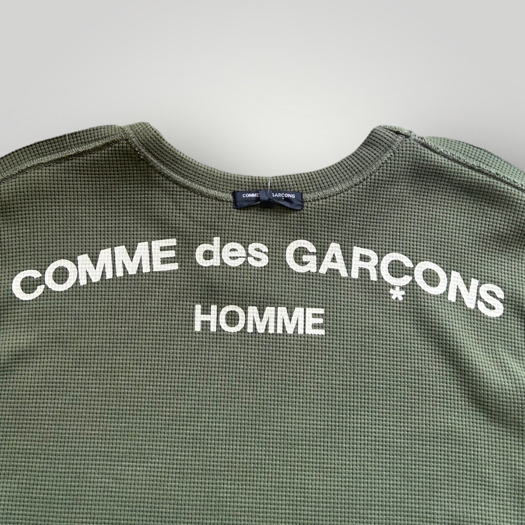 2002 COMME des GARÇONS HOMME KNIT Commé Des Garçons Homme Waffle Knit L – FRIDGE STORES