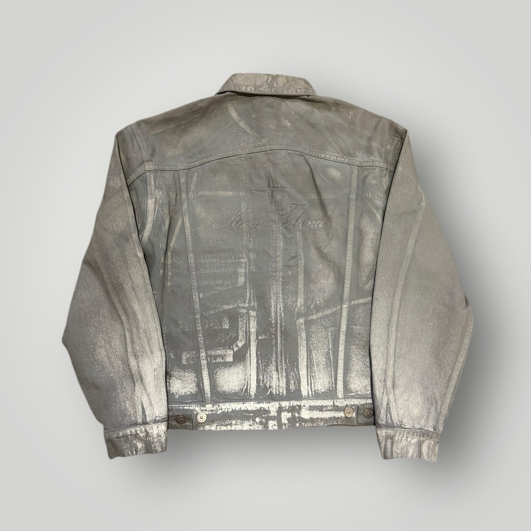 Stone Island x Supreme AW/23 Reflective Bull Denim-TC Trucker