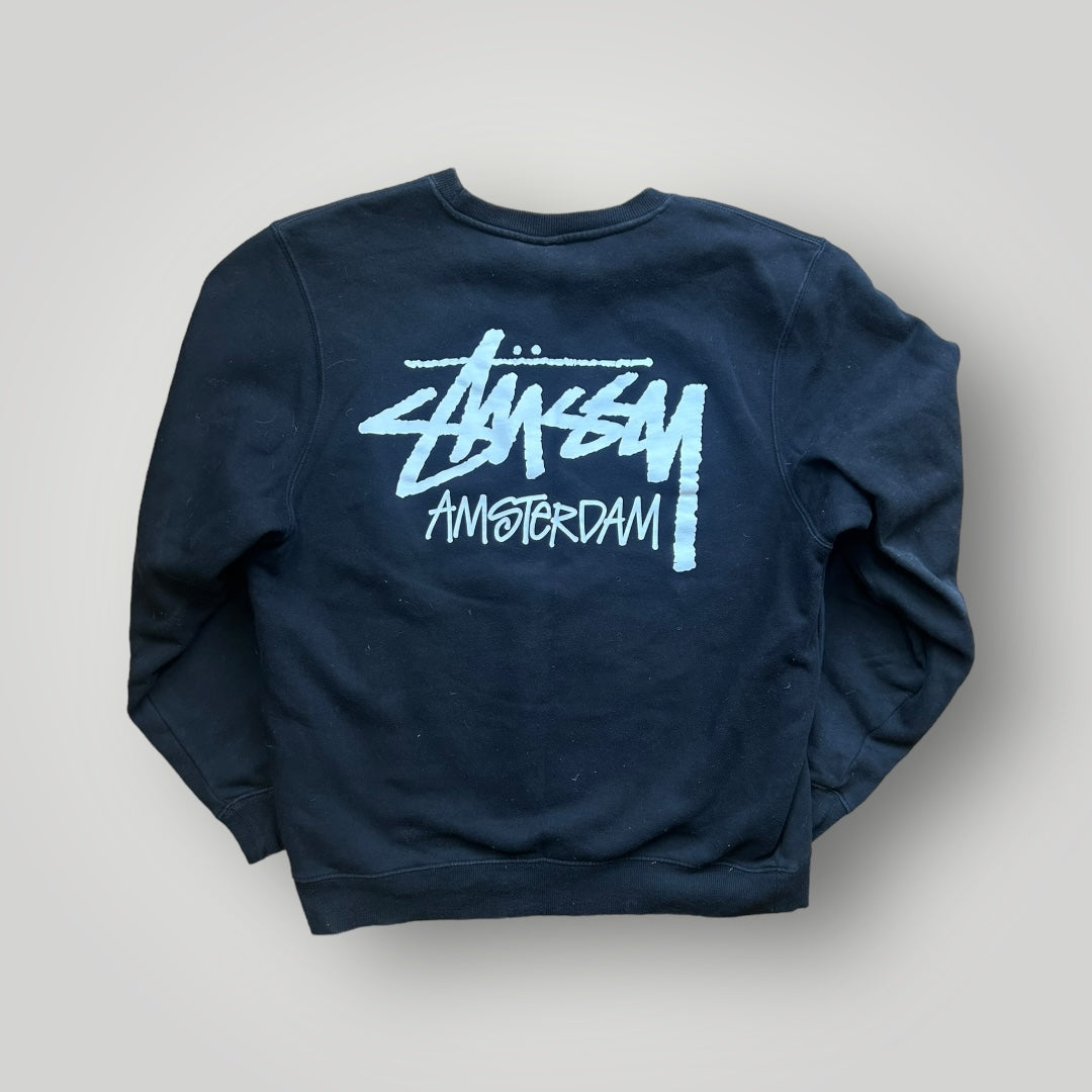トップス Stussy Amsterdam Stüssy Amsterdam cotton Crewneck Jumper M – FRIDGE STORES